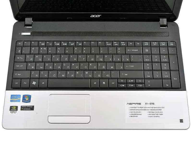 Замена аккумулятора Acer Aspire E1-571G